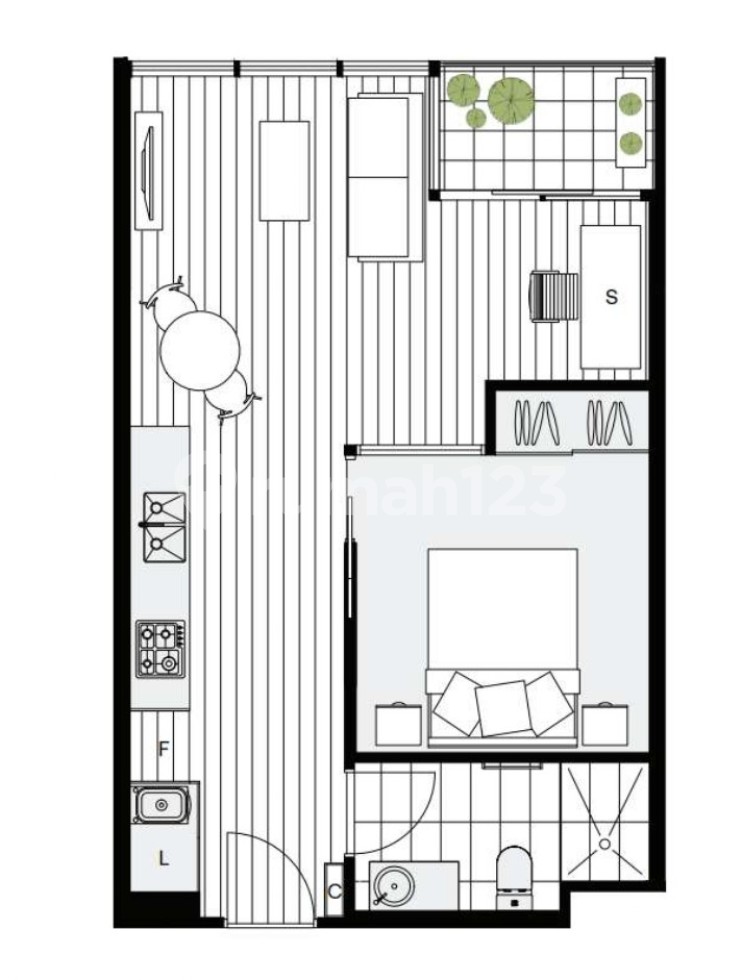 1 Bedroom