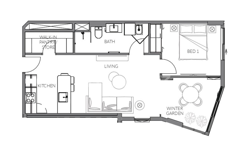 1 Bedroom