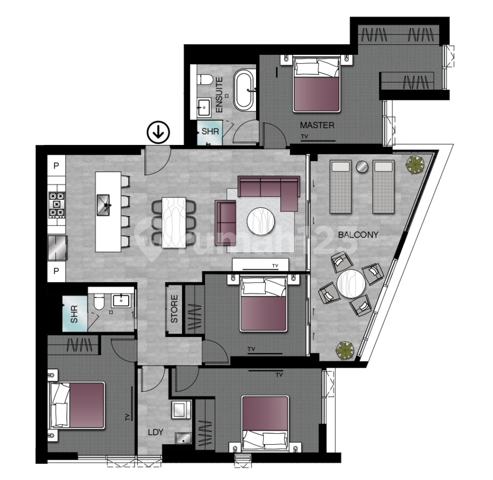 4 Bedroom