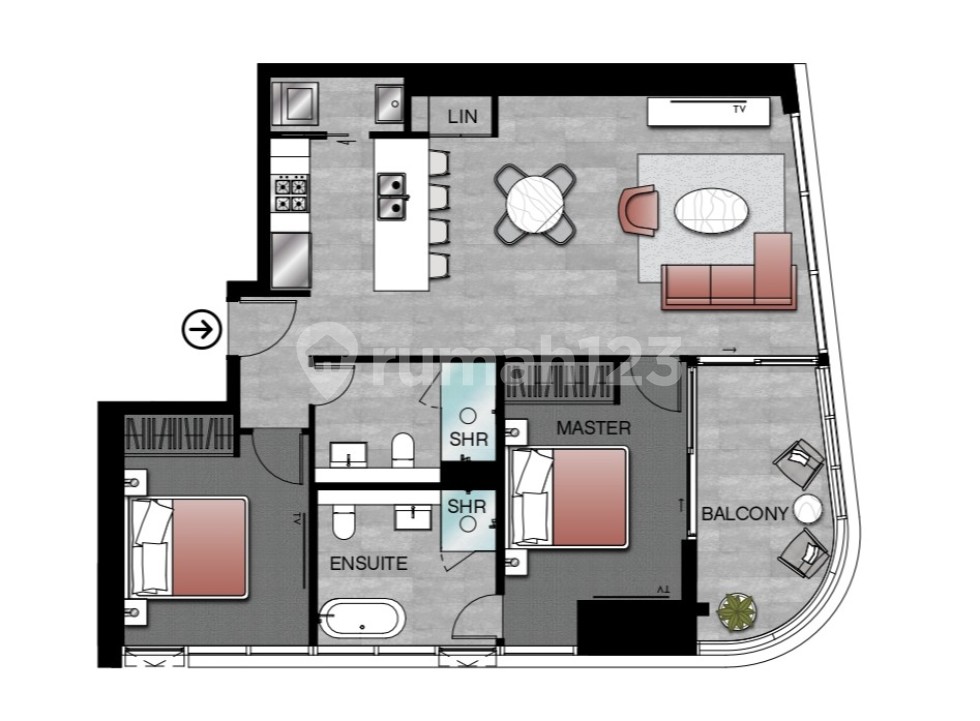 2 Bedroom