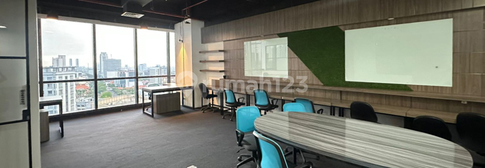 Office siap pakai, fully furnished