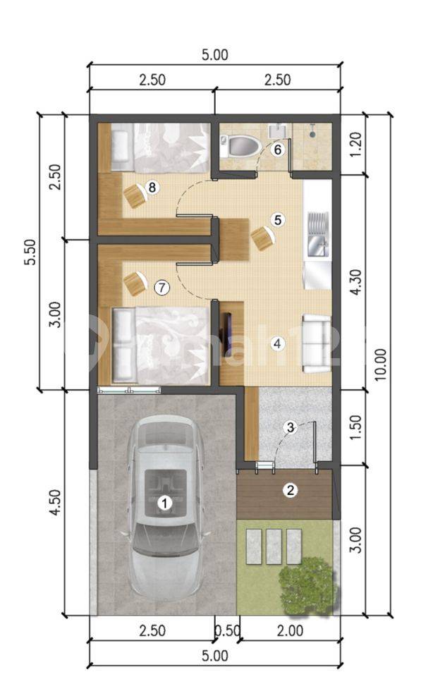 Yuri 2 Bedroom