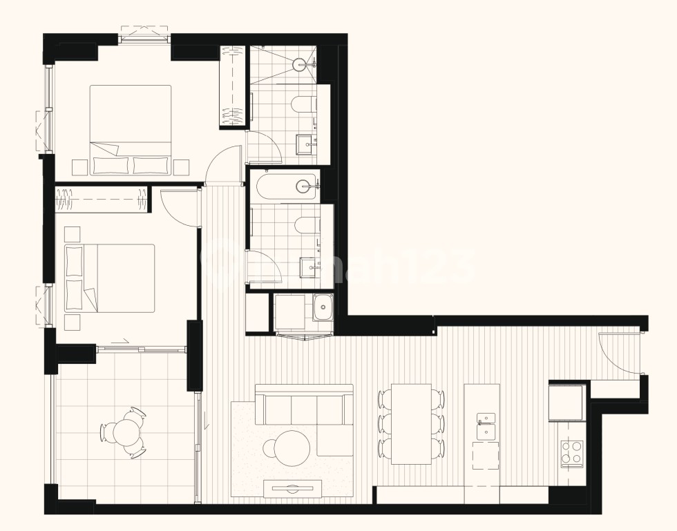 2 Bedroom