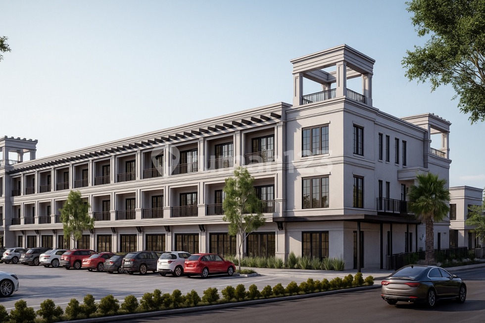 Ruko Kap 3 Lantai (Hook) Hadap Kap  