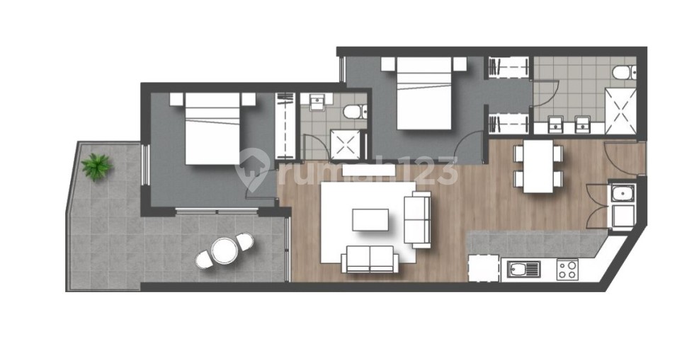 2 Bedroom