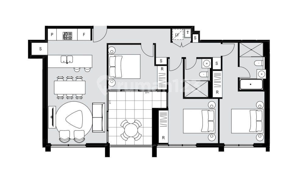 3 Bedroom