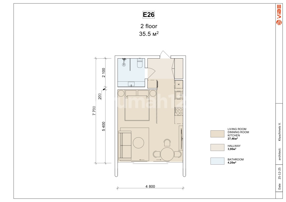 Breeze Apartment — 2 FLOOR