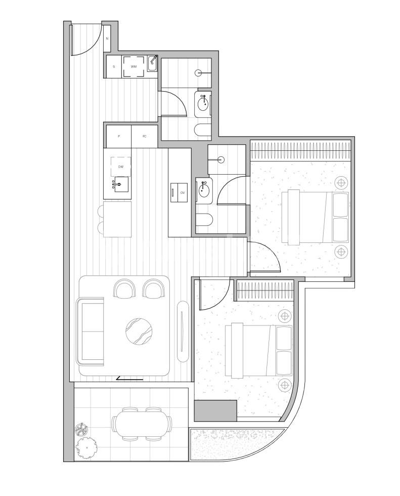 2 Bedroom