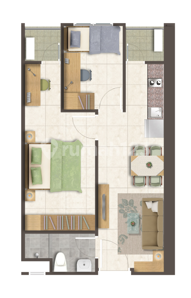 2 Bedroom