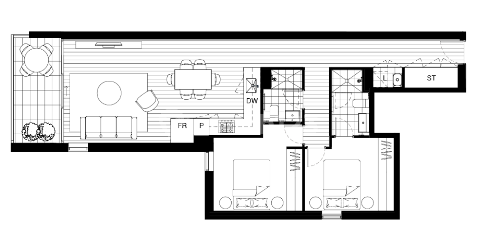 2 Bedroom