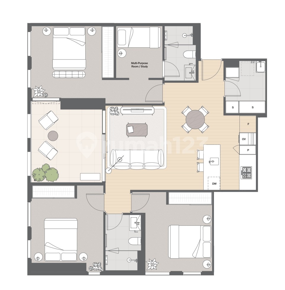 3 Bedroom