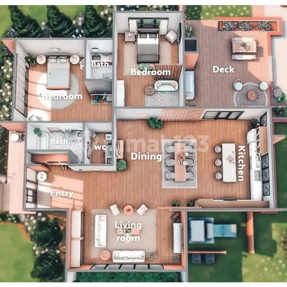 Tipe Cemara XX-1 B12/12 Blok. A1 XX/12 aa