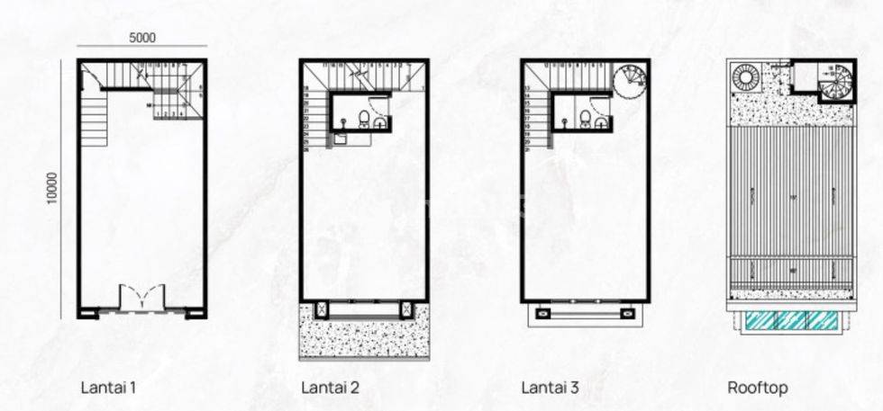 Bukit Boulevard 5x10, 3 Lantai