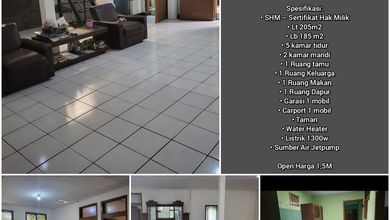 Rumah Premium Luas 205 Jual di Margahayu, Bandung