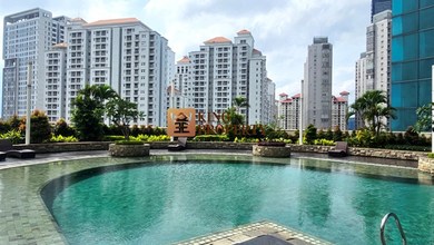 Apartemen 2BR Kondisi Terawat Murah Minimalis Unfurnished Central Park Jakarta Barat