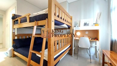 Cocok Investor, Fasilitas Kolam Renang, Track Jogging, Lapangan Basket, Gym, Billiard, Sky Garden, Dijual Studio Madison Park Furnished, Dekat Mall & Kampus