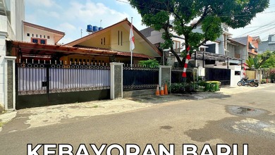 Rumah Klasik 1 Lantai Strategist Dekat SCBD Selong Kebayoran Baru Jakarta Selatan