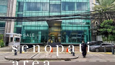 Gedung 4 Lantai Senopati Area Jakarta Selatan Lokasi Strategis