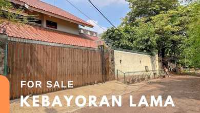 Jual Rumah Cantik LT 551 m2 area Kebayoran Lama, Jakarta Selatan