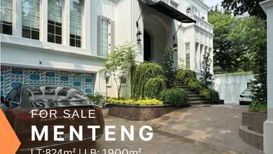 Jual Rumah Baru di Menteng, Jakarta Pusat LT 824 m2