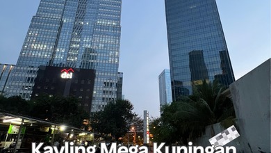 Jual Tanah Area Cluster Mega Kuningan View Danau dan Taman