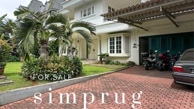 Jual Rumah Eksklusif Luas 914 m2 Area Simprug, Jakarta Selatan