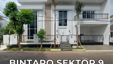 Jual Rumah Megah LT 218 m2 di Sektor 9-Bintaro, Tangerang Selatan