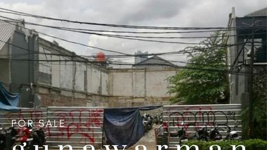 Tanah berlokasi Sangat Strategis di Gunawarman Selong Area Kebayoran Baru Jakarta Selatan