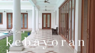 Dijual Rumah Tulodong Bawah (SCBD area) Kebayoran Baru  Jakarta Selatan