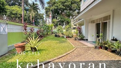 Jual Cepat Rumah Elit area Kebayoran Baru, Jakarta Selatan, LT 488 m2