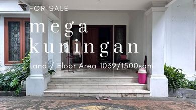 Jual Rumah Baru area Mega Kuningan, Jakarta Selatan Luas 1039 m2