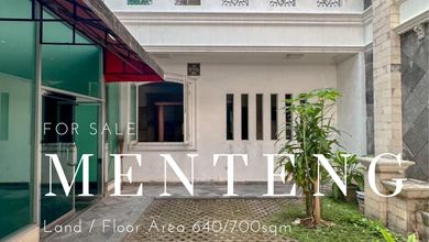 Jual Rumah 700 area Menteng, Jakarta Pusat