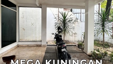 Rumah Tua Hitung Tanah Jl Denpasar Mega Kuningan Lokasi Tenang One Gate System Bebas Banjir Jakarta Selatan