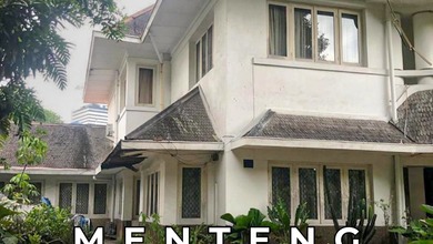 Rumah Sederhana di Menteng, Jakarta Pusat, LT 1382 m2