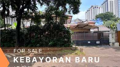 Jual Tanah di Komplek Kebayoran Baru Pemandangan Danau dan Taman