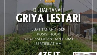 Jual Murah Tanah 140 m2 Lokasi Strategis