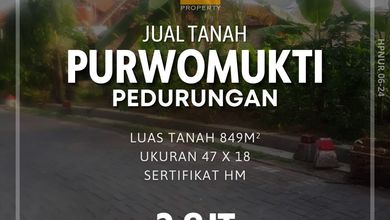 Tanah Bisnis Pinggir Jalan Raya Kawasan Pedurungan
