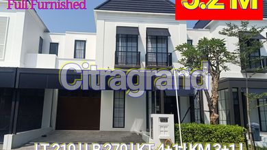 Rumah Modern LT 210 Jual area Citragrand, Semarang