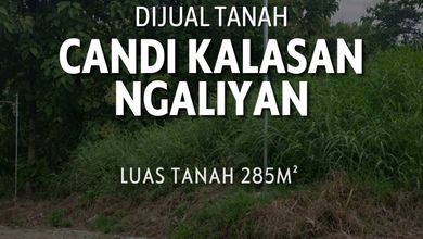 Tanah Dekat Pasar di Ngaliyan, Ideal untuk Mendirikan Bisnis