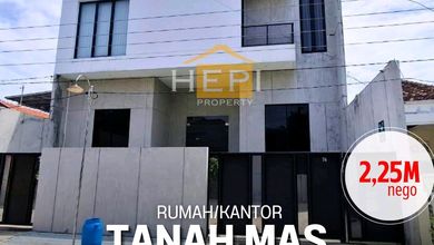 Rumah Favorit di Tanah Mas, Semarang, 3 KT, Harga 2,25 Miliar