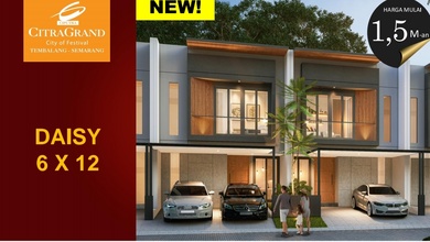 Rumah Modern area Citragrand, Semarang, LT 99 m2