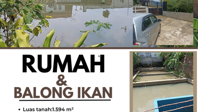 Rumah Sederhana area Majalaya, Bandung, Luas 1594 m2