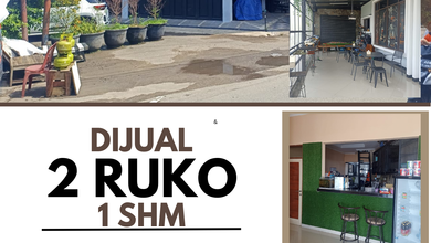 Dijual Ruko Besar  Siap Dipakai Hadap Jalan Besar