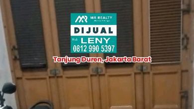 Jual Rumah Baru area Tanjung Duren, Jakarta Barat LT 234 m2