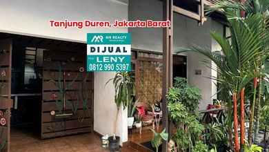 Rumah Eksklusif LT 212 m2, di Tanjung Duren, Jakarta Barat