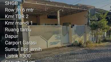 Rumah Siap Pakai di Kawasan Sukodono, Sidoarjo, LT 90m²