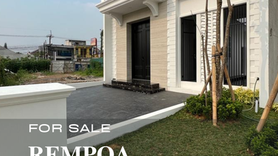 Rumah baru minimalis modern di cluster rempoa bintaro