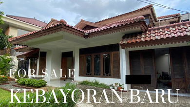Rumah murah siap huni prime area di kebayoran baru