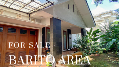 Rumah siap huni lingkungan asri dan tenang di barito area