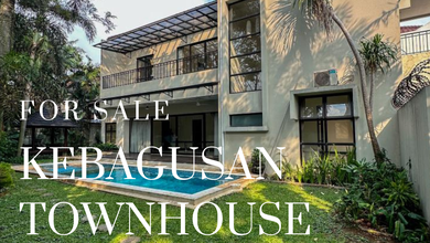 Rumah modern siap huni di Kebagusan townhouse
